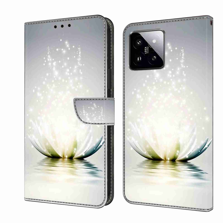 For Xiaomi 14 Pro Crystal 3D Shockproof Protective Leather Phone Case(Light Lotus)
For Xiaomi 14 Pro Crystal 3D Shockproof Protective Leather Phone Case(Light Lotus)