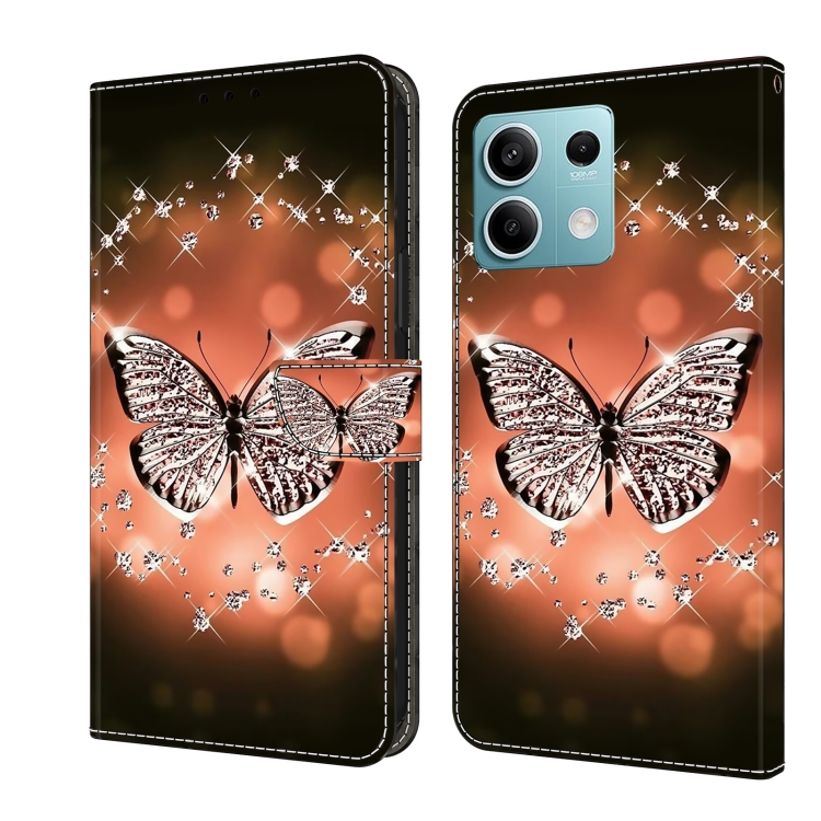 For Xiaomi Redmi Note 13 5G Crystal 3D Shockproof Protective Leather Phone Case(Crystal Butterfly)
For Xiaomi Redmi Note 13 5G Crystal 3D Shockproof Protective Leather Phone Case(Crystal Butterfly)