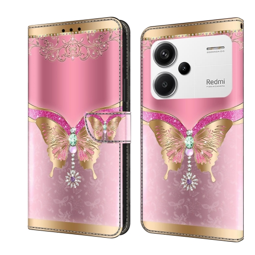 For Xiaomi Redmi K70E Crystal 3D Shockproof Protective Leather Phone Case(Pink Bottom Butterfly)
For Xiaomi Redmi K70E Crystal 3D Shockproof Protective Leather Phone Case(Pink Bottom Butterfly)