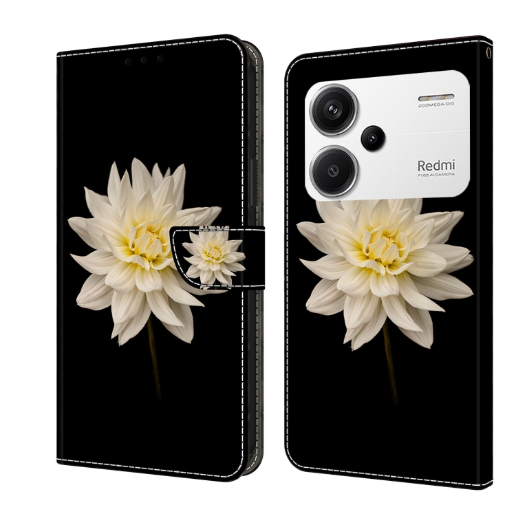 For Xiaomi Redmi K70E Crystal 3D Shockproof Protective Leather Phone Case(White Flower)
For Xiaomi Redmi K70E Crystal 3D Shockproof Protective Leather Phone Case(White Flower)