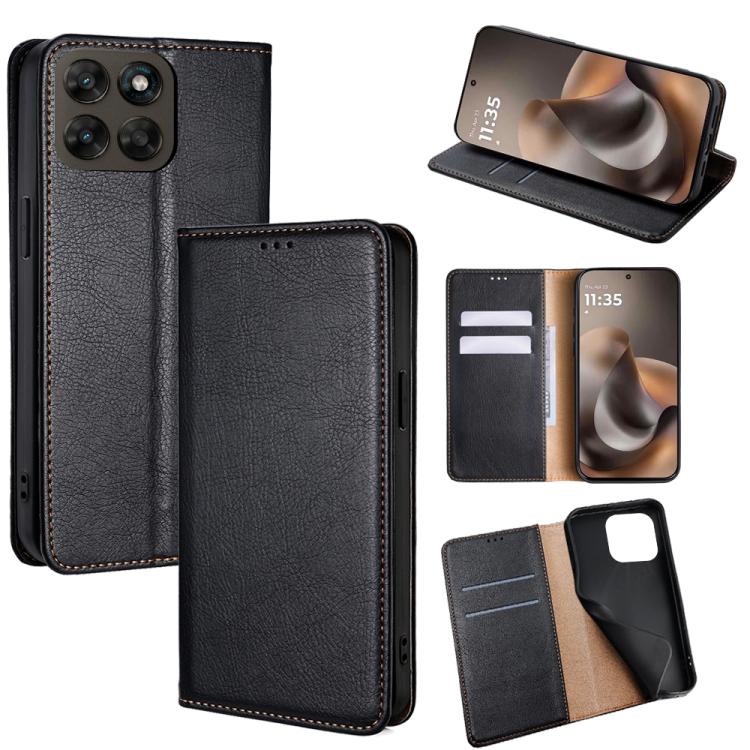 For Motorola Moto G77 5G Gloss Oil Solid Color Magnetic Leather Phone Case(Black)
For Motorola Moto G77 5G Gloss Oil Solid Color Magnetic Leather Phone Case(Black)