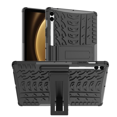 For Samsung Galaxy Tab S9 FE+ Tire Texture TPU + PC Tablet Case with Holder(Black)
For Samsung Galaxy Tab S9 FE+ Tire Texture TPU + PC Tablet Case with Holder(Black)