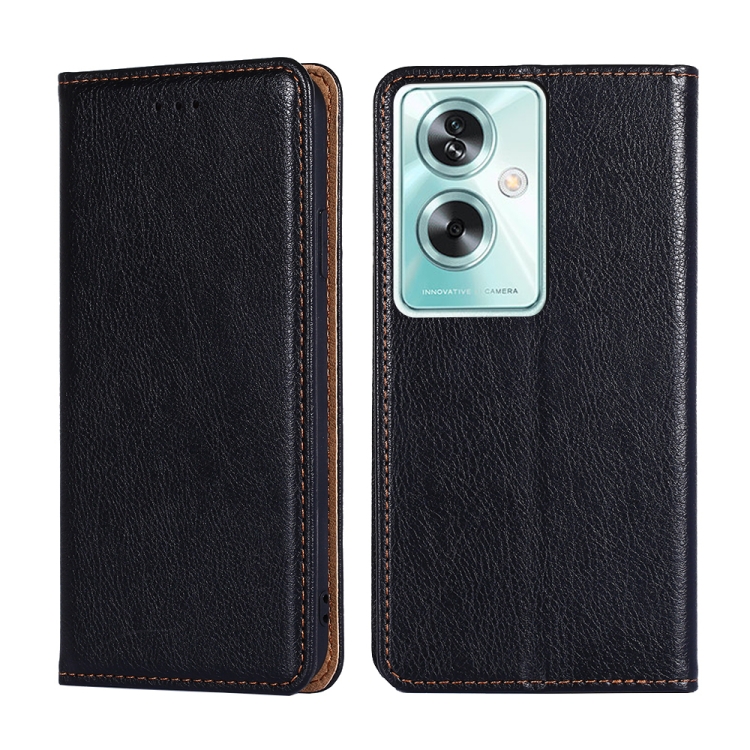 For OPPO A79 5G Global Gloss Oil Solid Color Magnetic Leather Phone Case(Black)
For OPPO A79 5G Global Gloss Oil Solid Color Magnetic Leather Phone Case(Black)