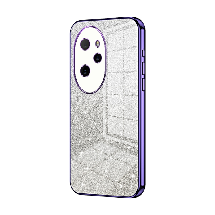 For Honor 100 Pro Gradient Glitter Powder Electroplated Phone Case(Purple)
For Honor 100 Pro Gradient Glitter Powder Electroplated Phone Case(Purple)