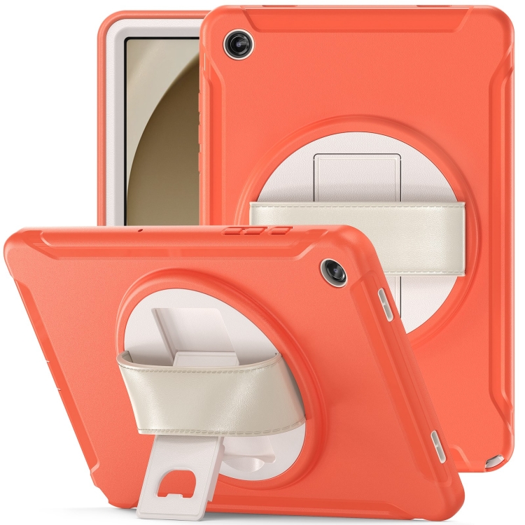 For Samsung Galaxy Tab A9+ Spider Wheel Silicone Hybrid PC Tablet Case(Coral Orange)
For Samsung Galaxy Tab A9+ Spider Wheel Silicone Hybrid PC Tablet Case(Coral Orange)