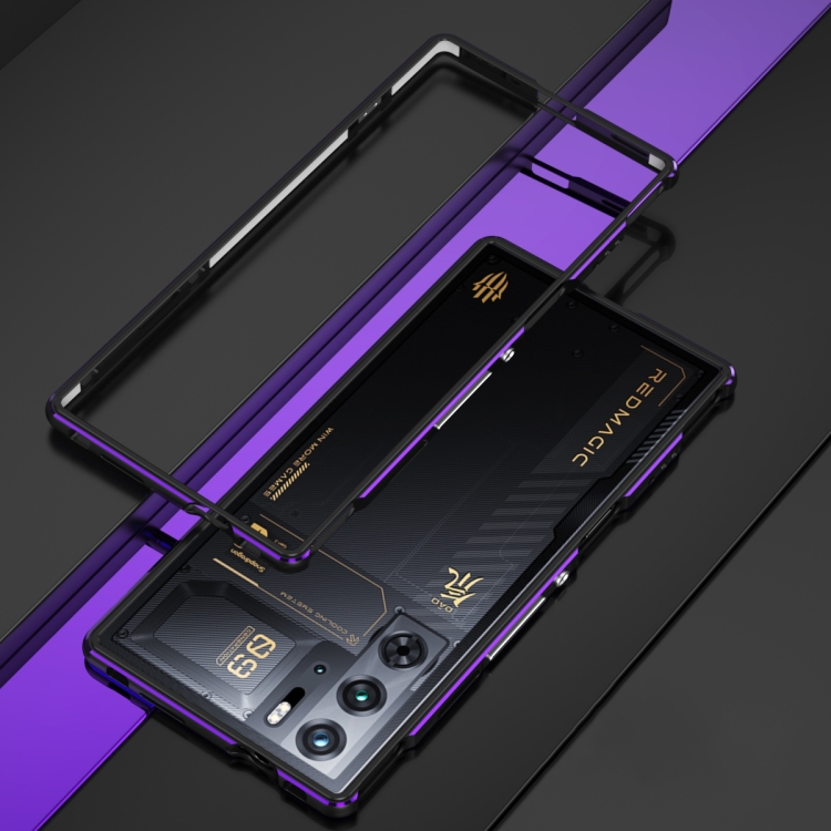For ZTE nubia Red Magic 9 Pro/9 Pro+ Aurora Series Metal Frame Phone Case(Black Purple)
For ZTE nubia Red Magic 9 Pro/9 Pro+ Aurora Series Metal Frame Phone Case(Black Purple)