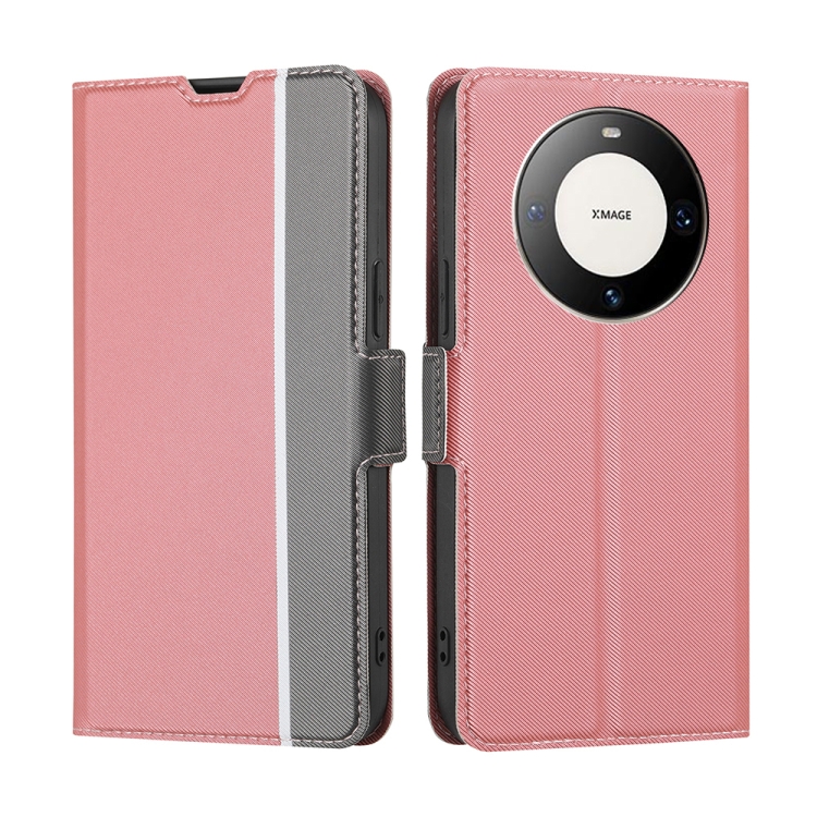 For Huawei Mate 60 Pro / Pro+ Twill Texture Side Button Leather Phone Case(Pink)
For Huawei Mate 60 Pro / Pro+ Twill Texture Side Button Leather Phone Case(Pink)