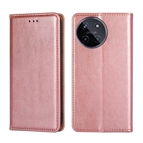 For Realme 11 4G Gloss Oil Solid Color Magnetic Leather Phone Case(Rose Gold)
For Realme 11 4G Gloss Oil Solid Color Magnetic Leather Phone Case(Rose Gold)