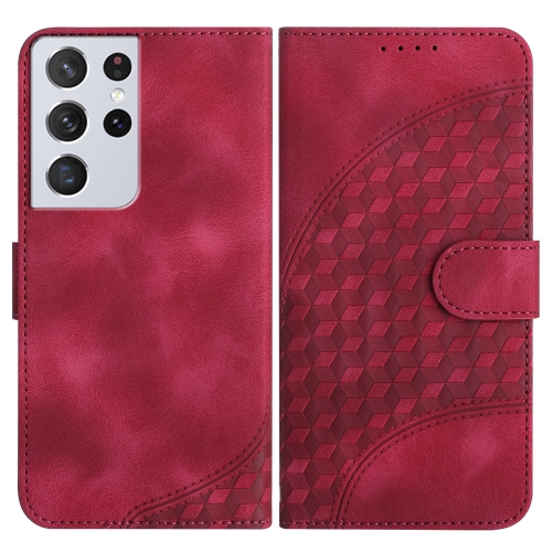 For Samsung Galaxy S21 Ultra 5G YX0060 Elephant Head Embossed Phone Leather Case with Lanyard(Rose Red)
For Samsung Galaxy S21 Ultra 5G YX0060 Elephant Head Embossed Phone Leather Case with Lanyard(Rose Red)