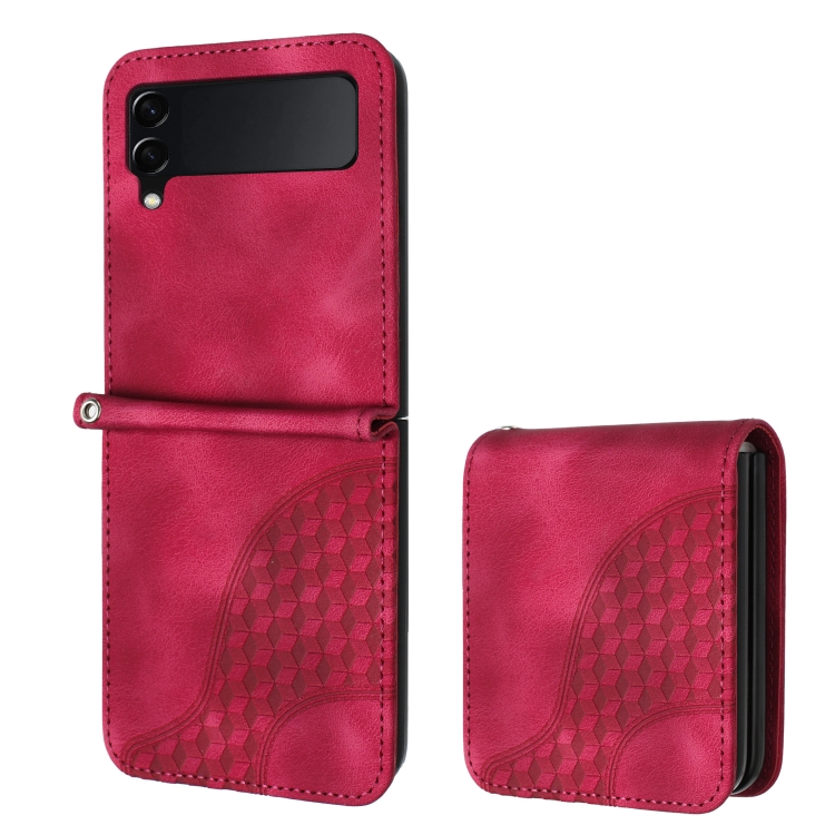 For Samsung Galaxy Z Flip3 5G YX0060 Elephant Head Embossed Phone Leather Case with Lanyard(Rose Red)
For Samsung Galaxy Z Flip3 5G YX0060 Elephant Head Embossed Phone Leather Case with Lanyard(Rose Red)