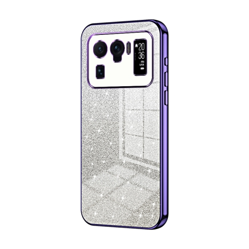 For Xiaomi Mi 11 Ultra Gradient Glitter Powder Electroplated Phone Case(Purple)
For Xiaomi Mi 11 Ultra Gradient Glitter Powder Electroplated Phone Case(Purple)