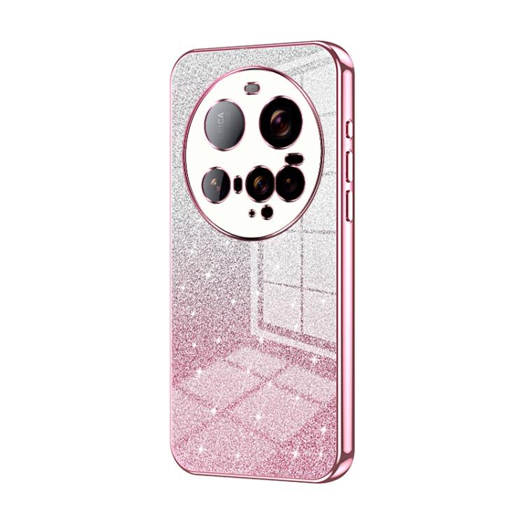 For Xiaomi 15 Ultra Gradient Glitter Powder Electroplated Phone Case(Pink)
For Xiaomi 15 Ultra Gradient Glitter Powder Electroplated Phone Case(Pink)