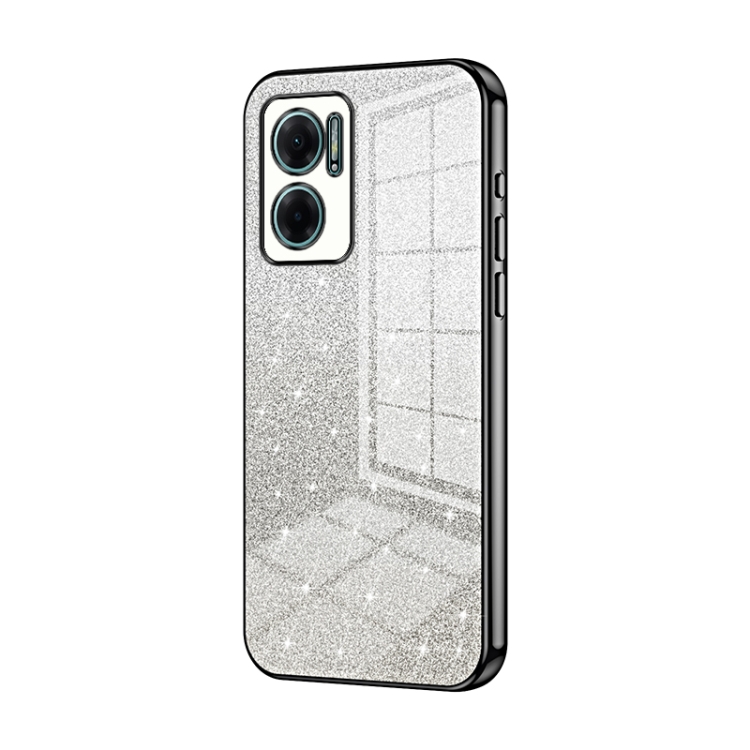 For Xiaomi Redmi Note 11E / Redmi 10 5G Gradient Glitter Powder Electroplated Phone Case(Black)
For Xiaomi Redmi Note 11E / Redmi 10 5G Gradient Glitter Powder Electroplated Phone Case(Black)