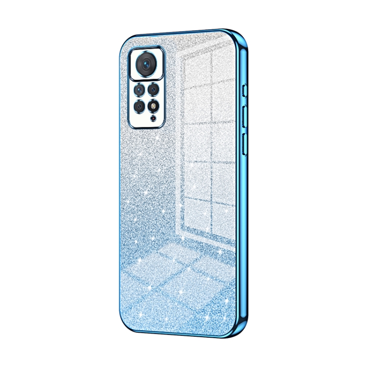 For Xiaomi Redmi Note 11 Pro 4G/5G Global Gradient Glitter Powder Electroplated Phone Case(Blue)
For Xiaomi Redmi Note 11 Pro 4G/5G Global Gradient Glitter Powder Electroplated Phone Case(Blue)