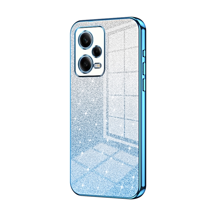For Xiaomi Redmi Note 12 Pro 5G Gradient Glitter Powder Electroplated Phone Case(Blue)
For Xiaomi Redmi Note 12 Pro 5G Gradient Glitter Powder Electroplated Phone Case(Blue)