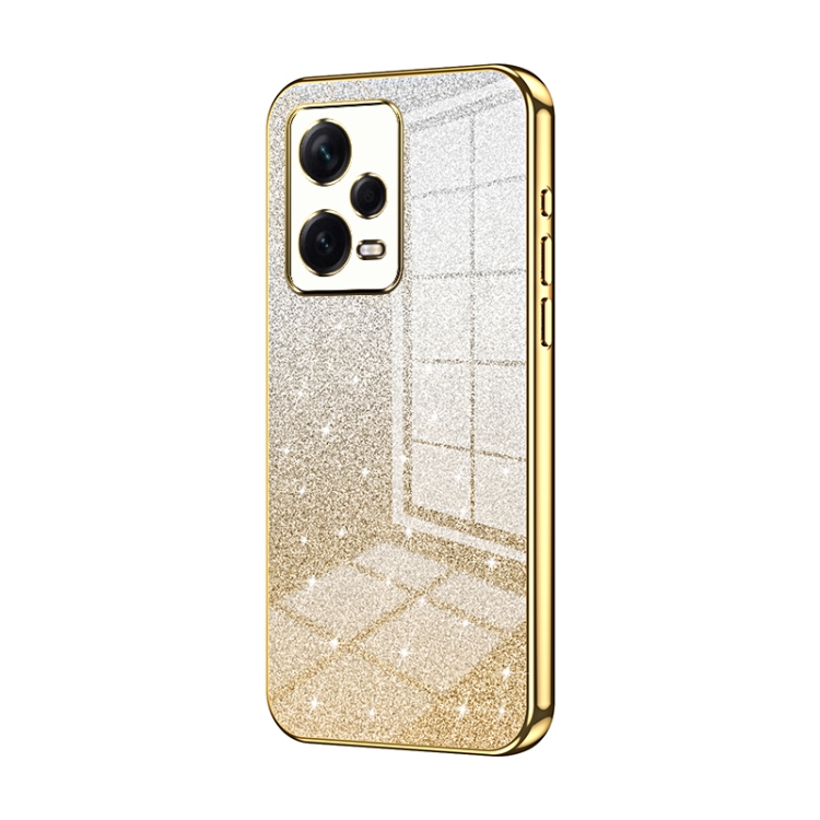 For Xiaomi Redmi Note 12 Pro+ Gradient Glitter Powder Electroplated Phone Case(Gold)
For Xiaomi Redmi Note 12 Pro+ Gradient Glitter Powder Electroplated Phone Case(Gold)