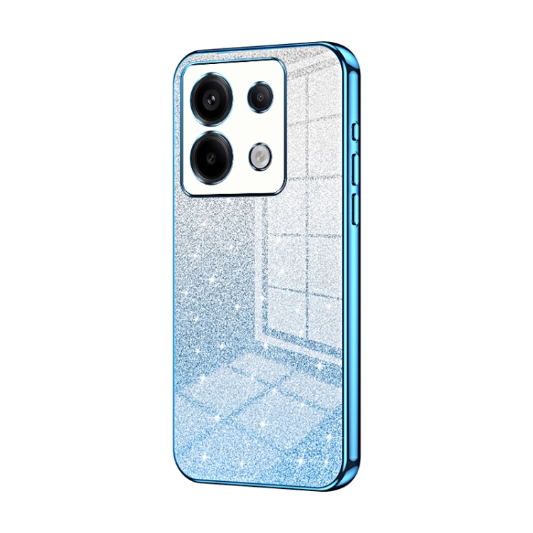 For Xiaomi Redmi Note 13 Pro Gradient Glitter Powder Electroplated Phone Case(Blue)
For Xiaomi Redmi Note 13 Pro Gradient Glitter Powder Electroplated Phone Case(Blue)