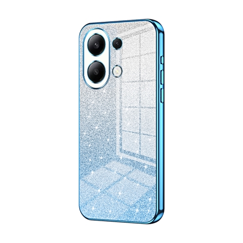 For Xiaomi Redmi Note 13 4G Gradient Glitter Powder Electroplated Phone Case(Blue)
For Xiaomi Redmi Note 13 4G Gradient Glitter Powder Electroplated Phone Case(Blue)