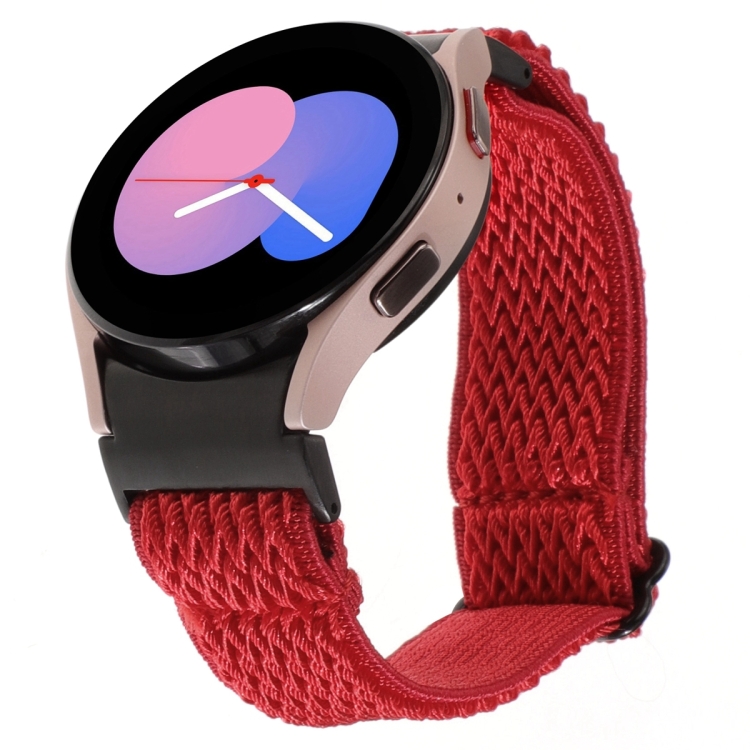 For Samsung Galaxy Watch6/6 Classic/5/5 Pro Wave Braided Nylon Watch Band(Red)
For Samsung Galaxy Watch6/6 Classic/5/5 Pro Wave Braided Nylon Watch Band(Red)