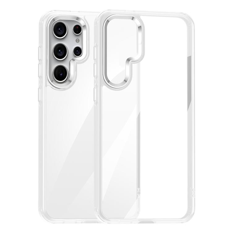 For Samsung Galaxy S25 Ultra 5G Anti-fingerprint Highly Transparent PC Phone Case(White)
For Samsung Galaxy S25 Ultra 5G Anti-fingerprint Highly Transparent PC Phone Case(White)