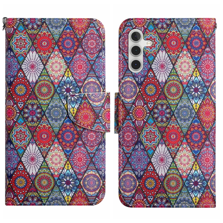 For Samsung Galaxy A05S Colored Drawing Pattern Leather Phone Case(Diamond Kaleidoscope)
For Samsung Galaxy A05S Colored Drawing Pattern Leather Phone Case(Diamond Kaleidoscope)