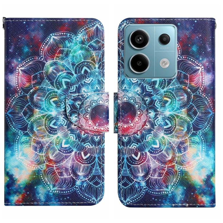 For Xiaomi Redmi Note 13 Pro 5G Colored Drawing Pattern Leather Phone Case(Star Mandala)
For Xiaomi Redmi Note 13 Pro 5G Colored Drawing Pattern Leather Phone Case(Star Mandala)