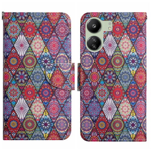 For Xiaomi Redmi 13C Colored Drawing Pattern Leather Phone Case(Diamond Kaleidoscope)
For Xiaomi Redmi 13C Colored Drawing Pattern Leather Phone Case(Diamond Kaleidoscope)