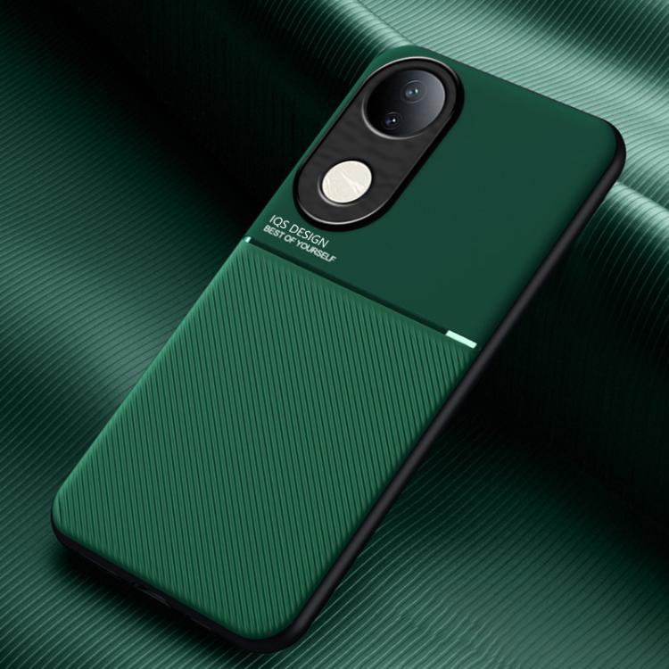 For vivo S20 Classic Tilt Strip Grain Magnetic PC Hybrid TPU Phone Case(Green)
For vivo S20 Classic Tilt Strip Grain Magnetic PC Hybrid TPU Phone Case(Green)