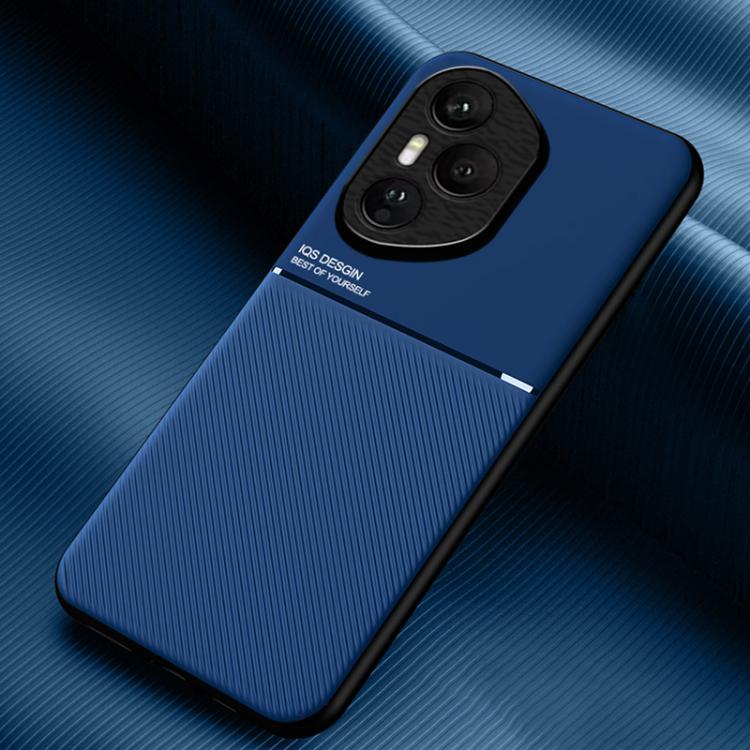 For Honor 400 Pro Global 160.8mm Classic Tilt Strip Grain Magnetic PC Hybrid TPU Phone Case(Blue)
For Honor 400 Pro Global 160.8mm Classic Tilt Strip Grain Magnetic PC Hybrid TPU Phone Case(Blue)