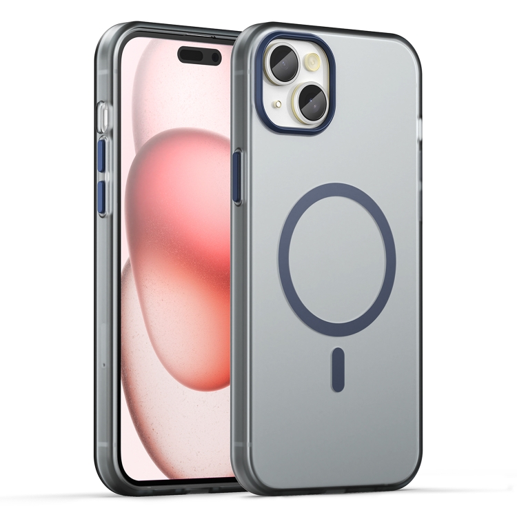 For iPhone 15 Plus MagSafe Frosted Translucent TPU + PC Full Coverage Phone Case(Dark Blue)
For iPhone 15 Plus MagSafe Frosted Translucent TPU + PC Full Coverage Phone Case(Dark Blue)
