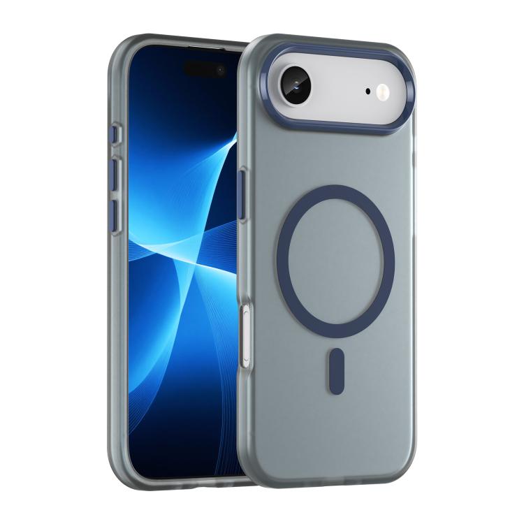 For iPhone 17 Air MagSafe Frosted Translucent TPU + PC Full Coverage Phone Case(Dark Blue)
For iPhone 17 Air MagSafe Frosted Translucent TPU + PC Full Coverage Phone Case(Dark Blue)