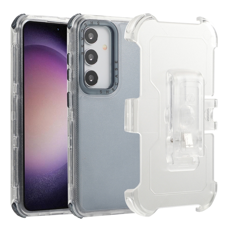 For Samsung Galaxy S24 5G Frosted PC+TPU Phone Case with Back Clip(Transparent Blue)
For Samsung Galaxy S24 5G Frosted PC+TPU Phone Case with Back Clip(Transparent Blue)