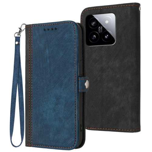 For Xiaomi 14 Side Buckle Double Fold Hand Strap Leather Phone Case(Royal Blue)
For Xiaomi 14 Side Buckle Double Fold Hand Strap Leather Phone Case(Royal Blue)
