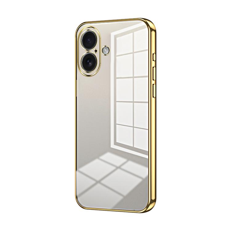 For iPhone 17 Transparent Plating Fine Hole Phone Case(Gold)
For iPhone 17 Transparent Plating Fine Hole Phone Case(Gold)