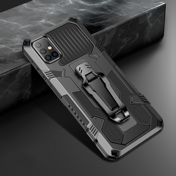 For Samsung Galaxy A51 Machine Armor Warrior Shockproof PC + TPU Protective Case(Black)
For Samsung Galaxy A51 Machine Armor Warrior Shockproof PC + TPU Protective Case(Black)