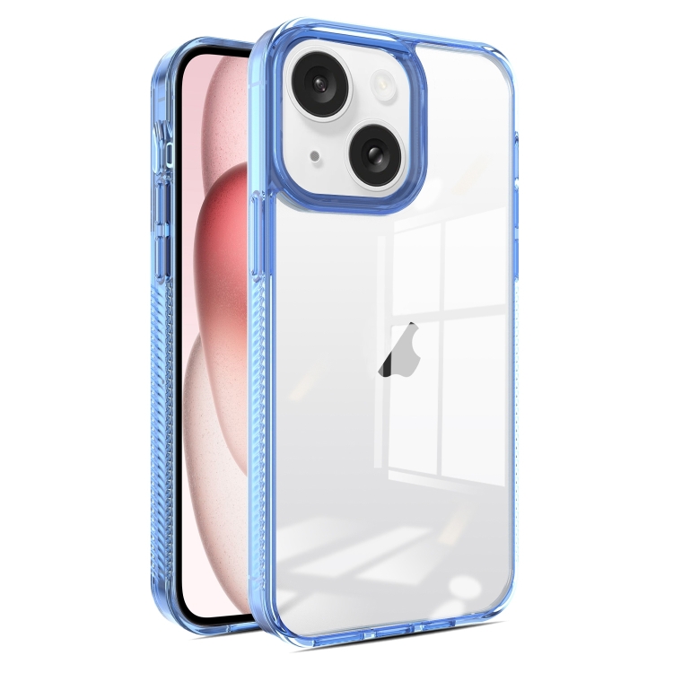For iPhone 15 Plus 2.5mm Anti-slip Clear Acrylic Hybrid TPU Phone Case(Sky Blue)
For iPhone 15 Plus 2.5mm Anti-slip Clear Acrylic Hybrid TPU Phone Case(Sky Blue)