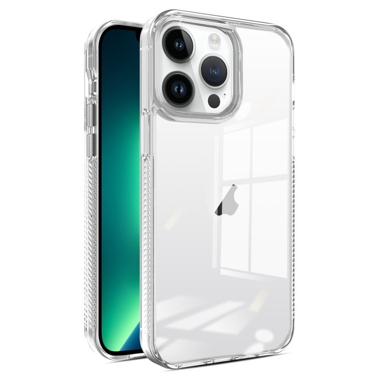 For iPhone 13 Pro Max 2.5mm Anti-slip Clear Acrylic Hybrid TPU Phone Case(Transparent)
For iPhone 13 Pro Max 2.5mm Anti-slip Clear Acrylic Hybrid TPU Phone Case(Transparent)