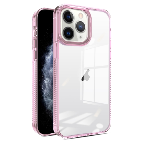 For iPhone 11 Pro Max 2.5mm Anti-slip Clear Acrylic Hybrid TPU Phone Case(Pink)
For iPhone 11 Pro Max 2.5mm Anti-slip Clear Acrylic Hybrid TPU Phone Case(Pink)
