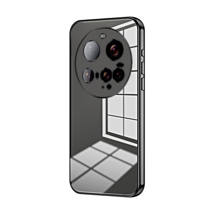 For Xiaomi 15 Ultra Transparent Plating Fine Hole Phone Case(Black)
For Xiaomi 15 Ultra Transparent Plating Fine Hole Phone Case(Black)