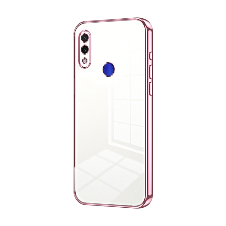 For Xiaomi Redmi Note 7 / Note 7 Pro Transparent Plating Fine Hole Phone Case(Pink)
For Xiaomi Redmi Note 7 / Note 7 Pro Transparent Plating Fine Hole Phone Case(Pink)