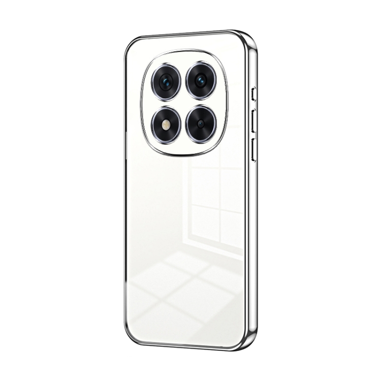 For Xiaomi Redmi Note 14 Pro 5G Transparent Plating Fine Hole Phone Case(Silver)
For Xiaomi Redmi Note 14 Pro 5G Transparent Plating Fine Hole Phone Case(Silver)
