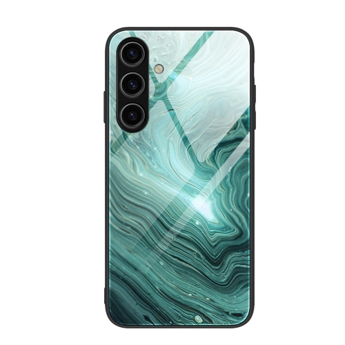 For Samsung Galaxy S24+ 5G Marble Pattern Glass Protective Phone Case(Water Waves)
For Samsung Galaxy S24+ 5G Marble Pattern Glass Protective Phone Case(Water Waves)
