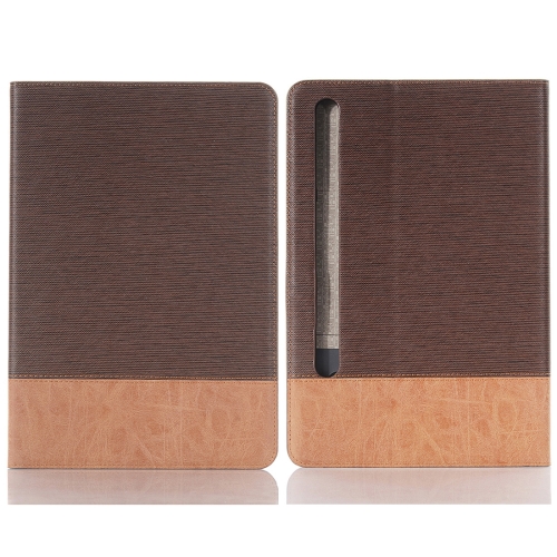 For Samsung Galaxy Tab S9 FE Cross Texture Stitching Leather Tablet Case(Dark Brown)
For Samsung Galaxy Tab S9 FE Cross Texture Stitching Leather Tablet Case(Dark Brown)