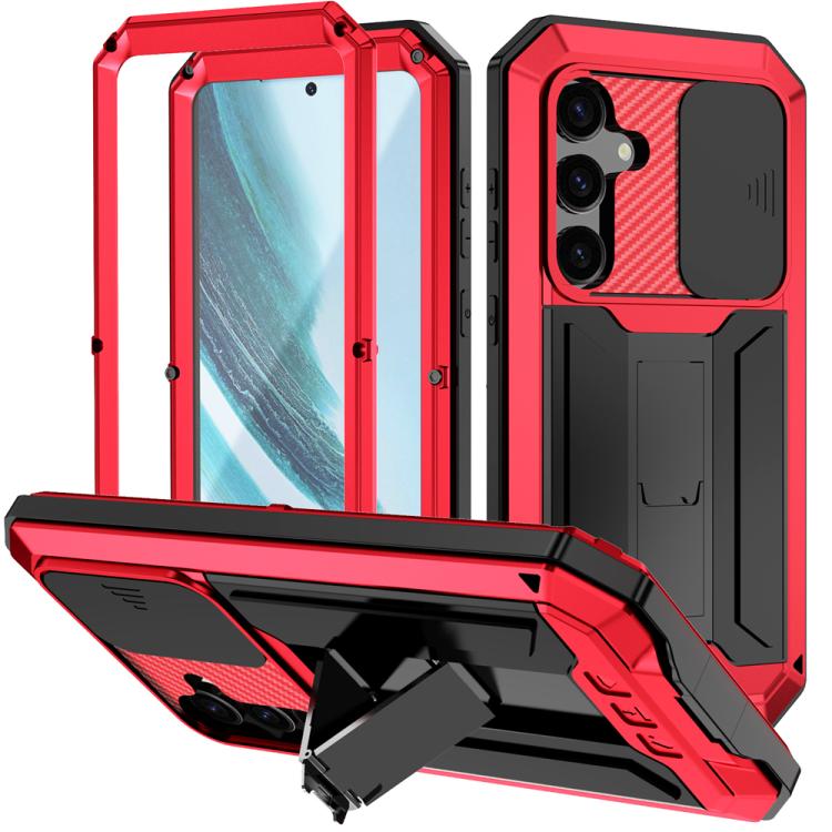 For Samsung Galaxy S25+ 5G R-JUST Sliding Camera Life Waterproof Holder Phone Case(Red)
For Samsung Galaxy S25+ 5G R-JUST Sliding Camera Life Waterproof Holder Phone Case(Red)