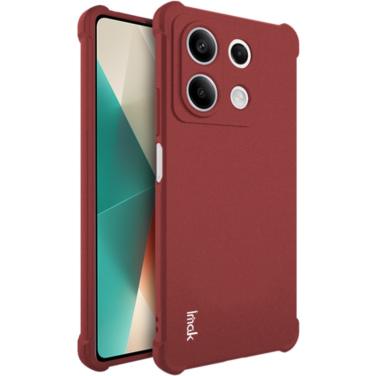 For Xiaomi Redmi Note 13 5G imak Shockproof Airbag TPU Phone Case(Matte Red)
For Xiaomi Redmi Note 13 5G imak Shockproof Airbag TPU Phone Case(Matte Red)