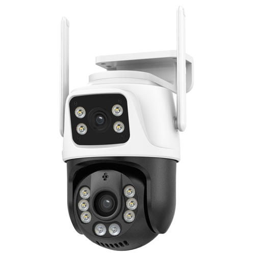 

QX101 6MP WiFi Dual Camera Supports Two-way Voice Intercom & Infrared Night Vision(UK Plug)