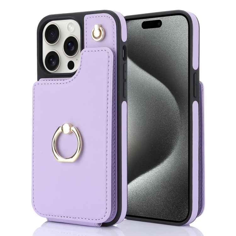 For iPhone 15 Pro YM005 Skin Feel Card Bag Phone Case with Long Lanyard(Light Purple)
For iPhone 15 Pro YM005 Skin Feel Card Bag Phone Case with Long Lanyard(Light Purple)