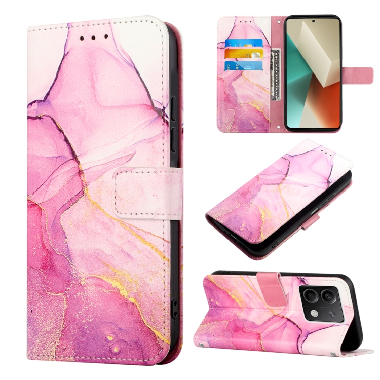 For Xiaomi Redmi Note 13 5G Global PT003 Marble Pattern Flip Leather Phone Case(Pink Purple Gold)
For Xiaomi Redmi Note 13 5G Global PT003 Marble Pattern Flip Leather Phone Case(Pink Purple Gold)