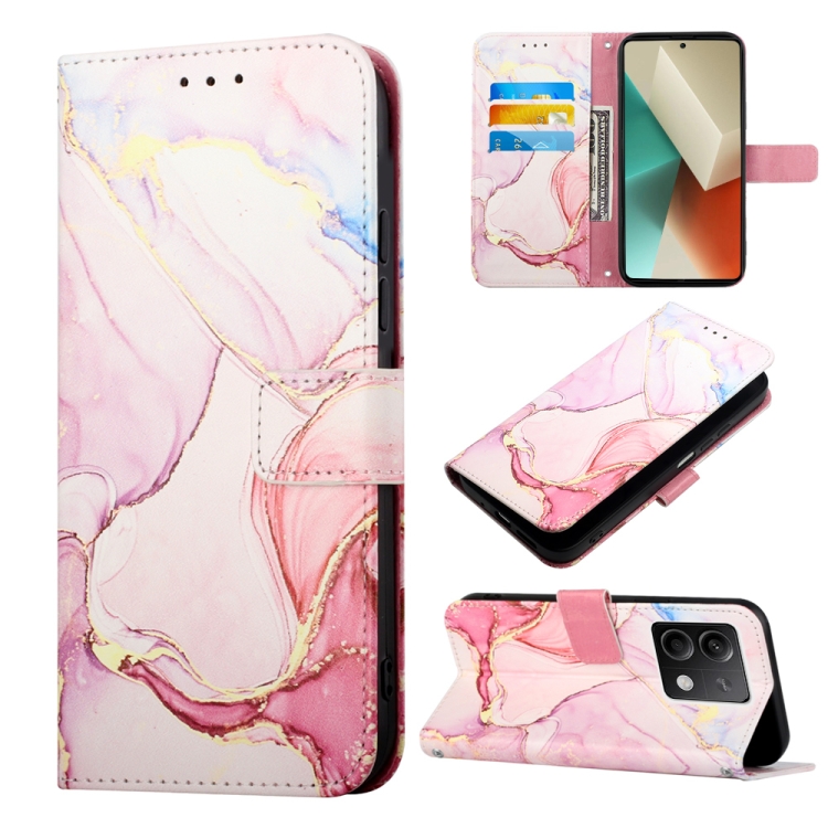 For Xiaomi Redmi Note 13 5G Global PT003 Marble Pattern Flip Leather Phone Case(Rose Gold)
For Xiaomi Redmi Note 13 5G Global PT003 Marble Pattern Flip Leather Phone Case(Rose Gold)