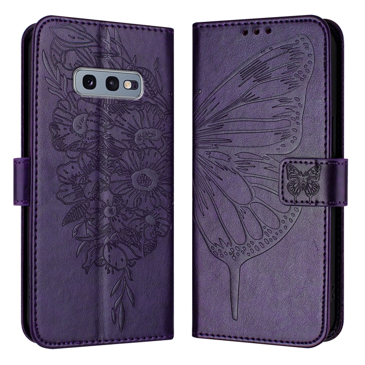 For Samsung Galaxy S10e Embossed Butterfly Leather Phone Case(Dark Purple)
For Samsung Galaxy S10e Embossed Butterfly Leather Phone Case(Dark Purple)